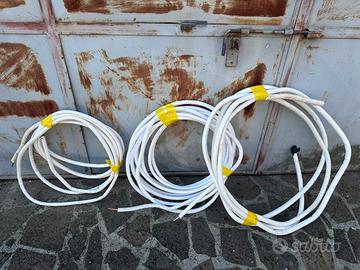 Tubi rame climatizzatore 1/4 + 3/8 isolati