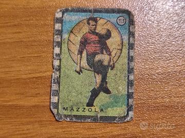 FIGURINA CALCIO VALENTINO MAZZOLA ANNI 40