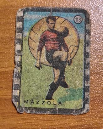 FIGURINA CALCIO VALENTINO MAZZOLA ANNI 40