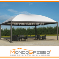 Gazebo Sun Pluvio Pagoda grondaie certificato 3x3
