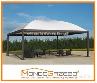 Gazebo Sun Pluvio Pagoda grondaie certificato 3x3