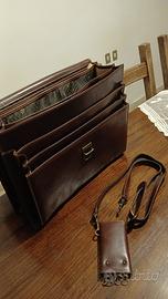 Borsa in pelle tracolla uomo donna