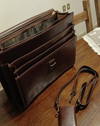 Borsa in pelle tracolla uomo donna