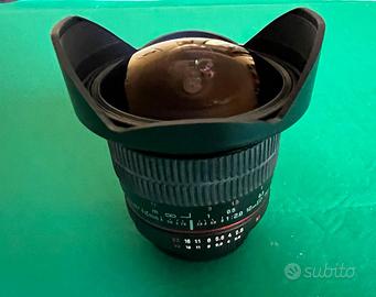 Fisheye per NikonSamyang 12mm f/2.8