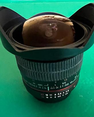 Fisheye per NikonSamyang 12mm f/2.8