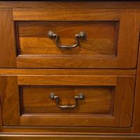 Cassettiera con comodini stile arte povera