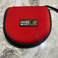 Porta contenitore CD originale Cocacola MTV