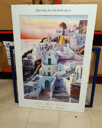 stampa originale di Santorini 