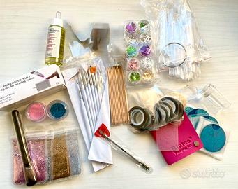 Materiale nail art unghie onicotecnica accessori