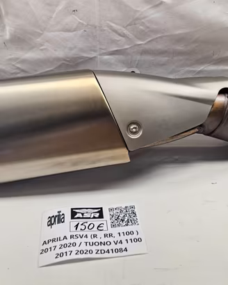 TERMINALE DI SCARICO ORIGINALE APRILIA RSV4 1100 /