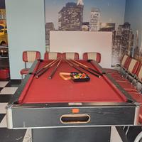 biliardo professionale a buche larghe