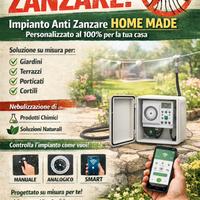 Impianto nebulizzazione Anti-Zanzare