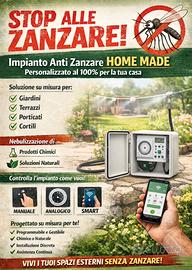 Impianto nebulizzazione Anti-Zanzare