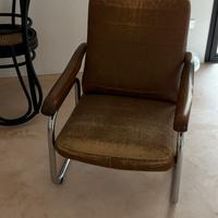 Poltrona reclinabile vintage