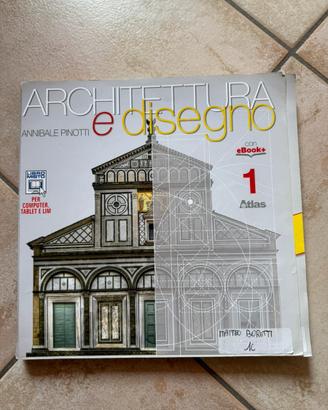 Libro di disegno tecnico “Architettura e disegno”