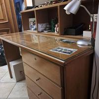 Scrivania in Legno Noce Nazionale