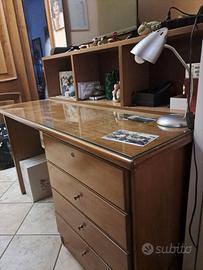Scrivania in Legno Noce Nazionale