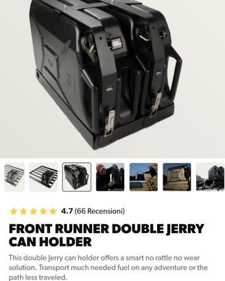 Porta taniche front runner