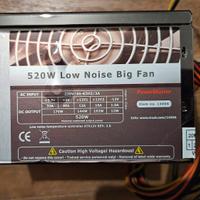 Alimentatore PC Desktop Trust 520W PowerMaster 