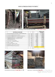 Stock Varie Attrezzature Edili Usate