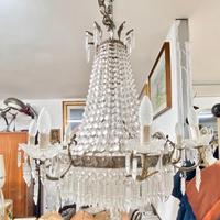 Lampadario Impero a Mongolfiera + 2 applique