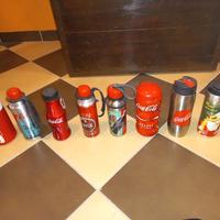 coca cola borracce vassoi bottiglie coca cola vuot