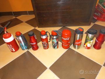 coca cola borracce vassoi bottiglie coca cola vuot