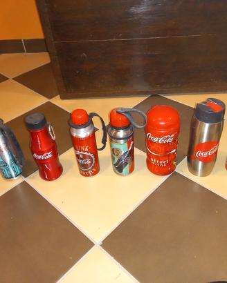 coca cola borracce vassoi bottiglie coca cola vuot