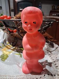 pupazzo raro in ledra anni 60