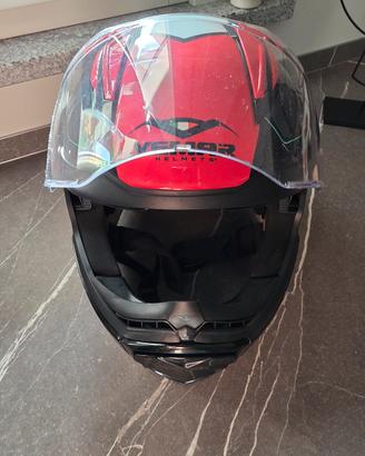 casco integrale moto Vemar taglia XL
