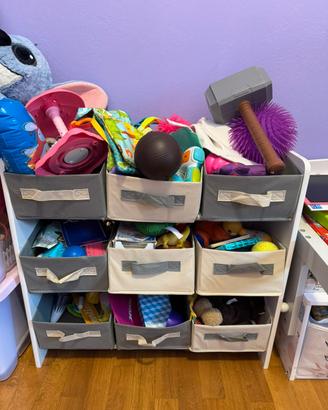 Organizzatore di giocattoli per bambini