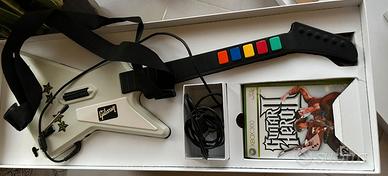 Guitar Hero II 2 Xbox 360 con Chitarra Game & Guit