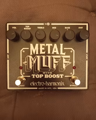 Pedale Metal Muff electro harmonix come nuovo