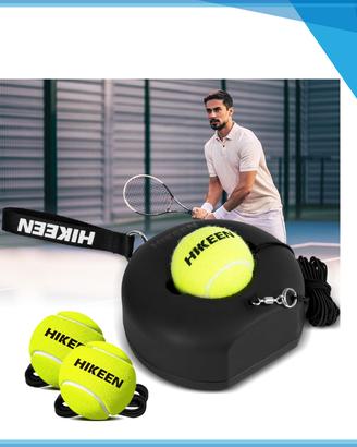 Base rimbalzo infinito per tennis con tre palline