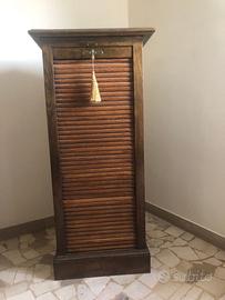 Classificatore Schedario Vintage in legno