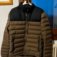 Piumino trekking uomo MT500 piuma marrone