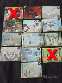 Lotto Carte Naruto Kayou R Smriti Collectibles