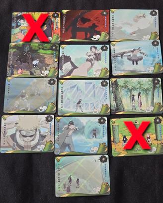 Lotto Carte Naruto Kayou R Smriti Collectibles