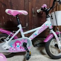bicicletta 12 pollici bambina 