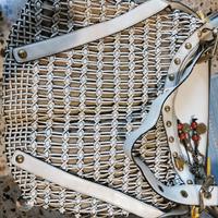 Borsa Kathy Van Zeeland beige borchie