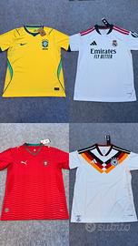 SET 4 MAGLIE CALCIO TAGLIA S