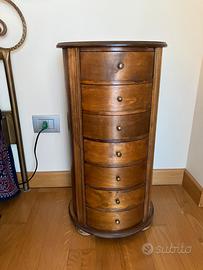 Cassettiera verticale cilindrica