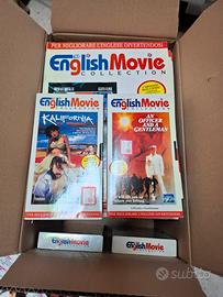 25 films originali  in inglese VHS