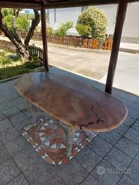 tavolo da sala cucina stile barocco