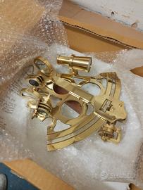 sestante in ottone 