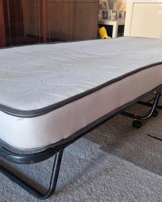 Rete letto singolo richiudibile con materasso 