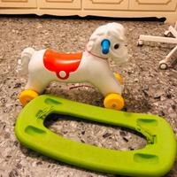 Cavallo a dondolo per bambini (siena)