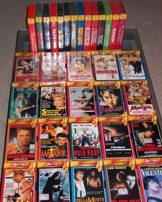 VHS PANORAMA – LOTTO DI 34 VIDEOCASSETTE
