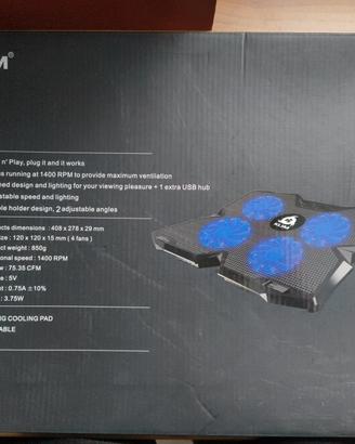 ventole raffreddamento laptop/notebook KLIM