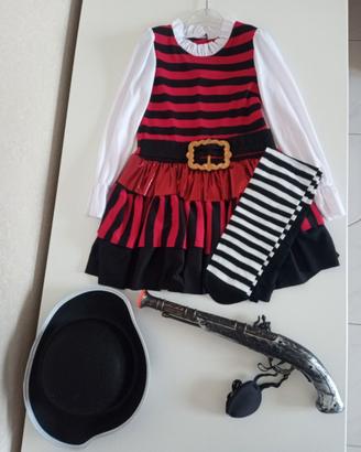 Christy's Bambine Piccolo Lass Costume Da Pirata